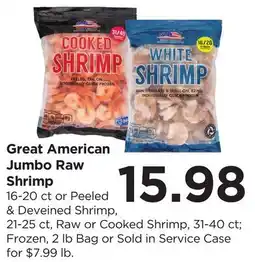 Food 4 Less Great American Jumbo Raw Shrimp offer