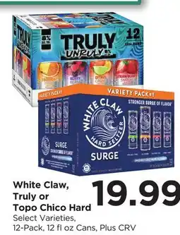 Food 4 Less White Claw, Truly or Topo Chico Hard offer