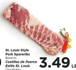 Food 4 Less St. Louis Style Pork Spareribs offer