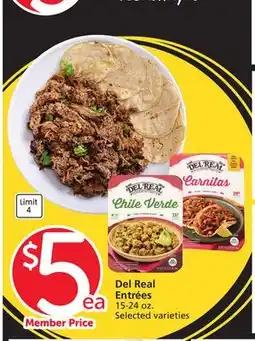 Vons Del Real Entrées offer