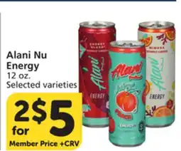 Vons Alani Nu Energy offer