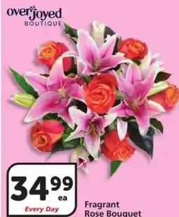 Vons Overjoyed Fragrant Rose Bouquet offer
