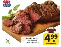 Vons Tri-Tip Roast offer