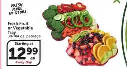 Vons Fresh Fruit or Vegetable Tray offer