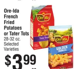 Smart & Final Ore-Ida French Fried Potatoes or Tater Tots offer