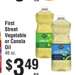 Smart & Final First Street Vegetable or Canola Oil offer