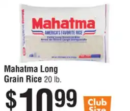 Smart & Final Mahatma Long Grain Rice offer