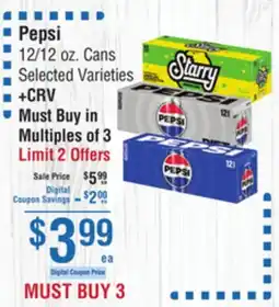 Smart & Final Pepsi offer