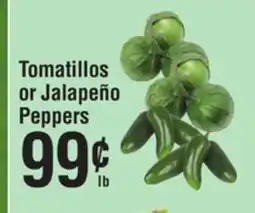 Smart & Final Tomatillos or Jalapeño Peppers offer