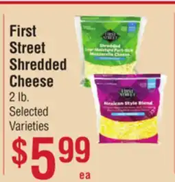 Smart & Final First Street Shredded Cheese offer