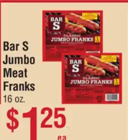 Smart & Final Bar S Jumbo Meat Franks offer