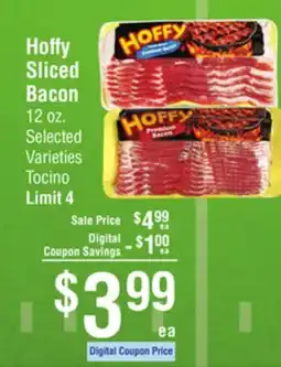 Smart & Final Hoffy Sliced Bacon offer
