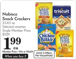 Pavilions Nabisco Snack Crackers offer