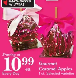 Pavilions Gourmet Caramel Apples offer