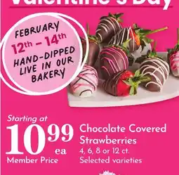 Pavilions Chocolate Covered Strawberries offer