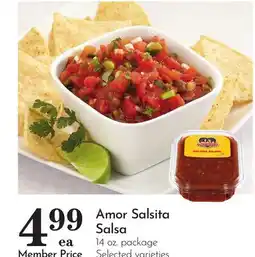 Pavilions Amor Salsita Salsa offer