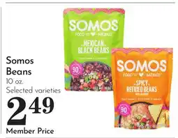 Pavilions Somos Beans offer