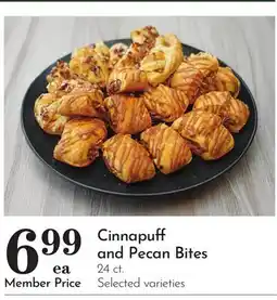 Pavilions Cinnapuff and Pecan Bites offer