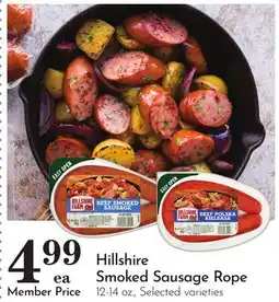 Pavilions Hillshire Smoked Sausage Rope offer