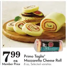 Pavilions Primo Taglio Mozzarella Cheese Roll offer
