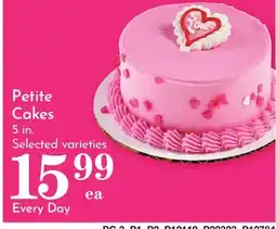 Pavilions Petite Cakes offer