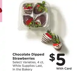 Ralphs Chocolate Dipped Strawberries offer