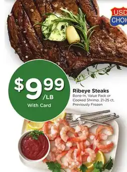 Ralphs Ribeye Steaks offer