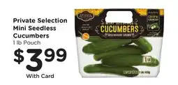 Ralphs Private Selection Mini Seedless Cucumbers offer