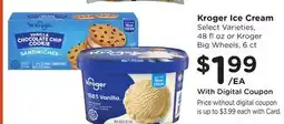 Ralphs Kroger Ice Cream offer