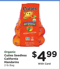 Ralphs Organic Cuties Seedless California Mandarins offer