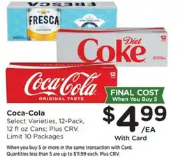 Ralphs Coca-Cola offer