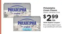 Ralphs Philadelphia Cream Cheese offer