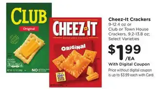 Ralphs Cheez-It Crackers offer