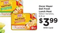 Ralphs Oscar Mayer Deli Fresh Lunch Meat offer