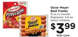 Ralphs Oscar Mayer Beef Franks offer