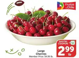 Albertsons Large Cherries offer