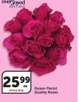 Albertsons Overjoyed Dozen Florist Quality Roses offer