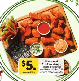 Albertsons Marinated Chicken Wings offer