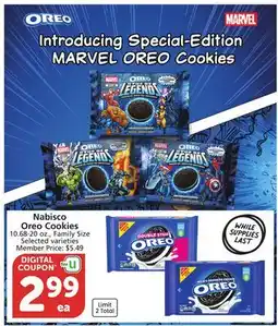 Albertsons Nabisco Oreo Cookies offer