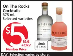 Albertsons On The Rocks Cocktails offer
