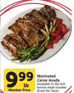 Albertsons Marinated Carne Asada offer
