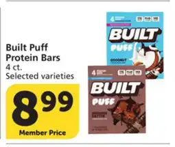 Albertsons Built Puff Protein Bars offer