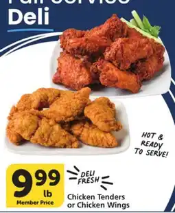 Albertsons Chicken Tenders or Chicken Wings offer