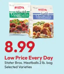 Stater Bros Stater Bros. Meatballs offer