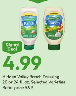 Stater Bros Hidden Valley Ranch Dressing offer