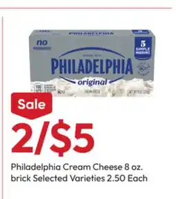 Stater Bros Philadelphia Cream Cheese offer