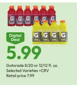 Stater Bros Gatorade offer