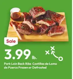 Stater Bros Pork Loin Back Ribs offer