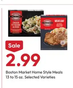 Stater Bros Boston Market Home Style Meals offer