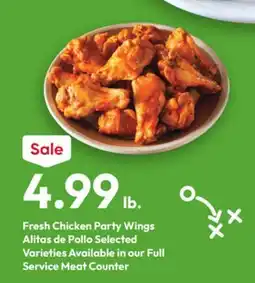 Stater Bros Fresh Chicken Party Wings offer